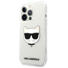 Karl Lagerfeld Choupette Head - Etui iPhone 13 Pro (przezroczysty)