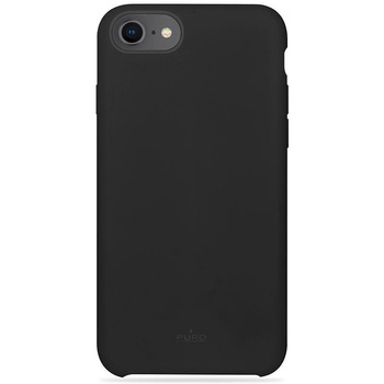 PURO ICON Cover - Etui iPhone SE (2022 / 2020) / 8 / 7 / 6s (czarny)
