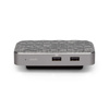 Moshi Symbus Q - Hub USB-C + ładowarka bezprzewodowa indukcyjna Qi do iPhone i Android (Gray)