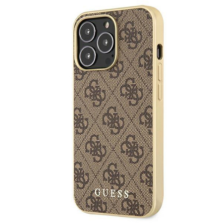 Guess 4G Collection MagSafe - Etui iPhone 13 Pro Max (brązowy)