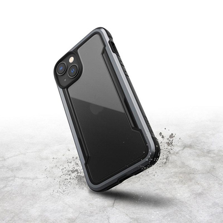 X-Doria Raptic Shield - Etui aluminiowe iPhone 14 (Drop-Tested 3m) (Black)