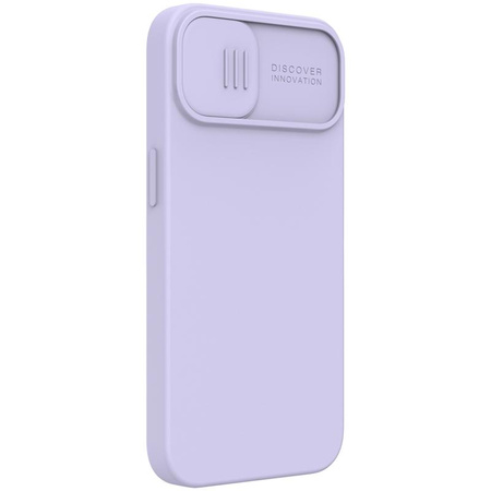 Nillkin CamShield Silky Magnetic - Etui Apple iPhone 13 z osłoną aparatu (Misty Purple)