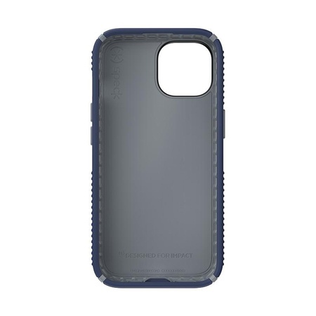 Speck Presidio2 Grip - Etui iPhone 16e / iPhone 15 / iPhone 14 / iPhone 13 (Coastal Blue / Dust Grey / White)