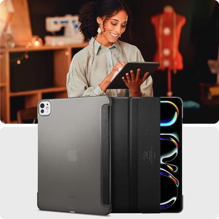 Spigen Smart Fold - Etui do iPad Pro 11" M5 (2025) / M4 (2025) (Black)