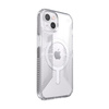 Speck Presidio Perfect-Clear with Grips + MagSafe - Etui iPhone 13 z powłoką MICROBAN (Clear)