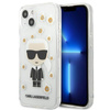 Karl Lagerfeld Iconic Karl Flower - Etui iPhone 13 (przezroczysty)