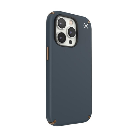 Speck Presidio2 Pro - Antybakteryjne etui iPhone 14 Pro (Charcoal / Cool Bronze / Slate)