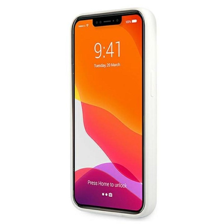 Karl Lagerfeld Silicone Stack Logo - Etui iPhone 13 Pro (biały)