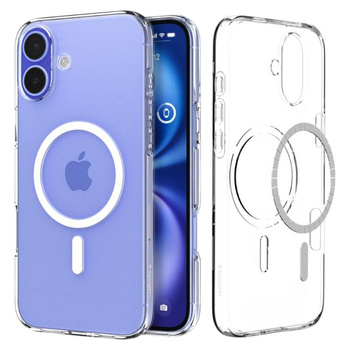 Spigen Liquid Crystal Mag MagSafe - Etui do iPhone 16 (Przezroczysty)