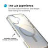 Speck Presidio Lux MagSafe - Etui iPhone 17 (Hyper Mirror Glitter / Silver Metallic)
