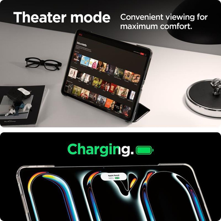 Spigen Smart Fold - Etui do iPad Pro 11" M5 (2025) / M4 (2025) (Black)