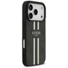 Guess 4G Printed Stripes MagSafe - Etui iPhone 17 Pro (czarny)