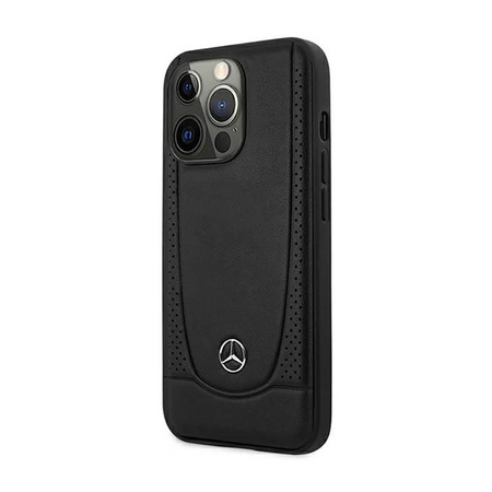 Mercedes Leather Urban Line - Etui iPhone 14 Pro Max (czarny)