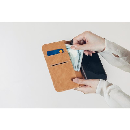 Moshi Overture - Etui 3w1 z klapką iPhone 13 Pro (antybakteryjne NanoShield™) (Luna Pink)