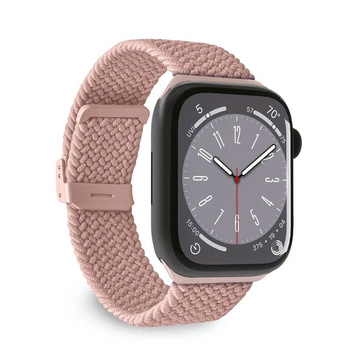 Puro Loop Band - Pleciony pasek do Apple Watch 38/40/41 mm (różowy)