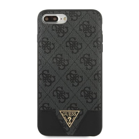 Guess 4G Triangle Collection - Etui iPhone 8 Plus / 7 Plus (szary)