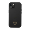 Guess Silicone Triangle Logo - Etui iPhone 14 (czarny)