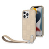 Moshi Altra - Etui z odpinaną smyczką iPhone 13 Pro (antybakteryjne NanoShield™) (Sahara Beige)