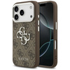 Guess 4G Big 4G Classic Logo - Etui iPhone 17 Pro (brązowy / srebrny)