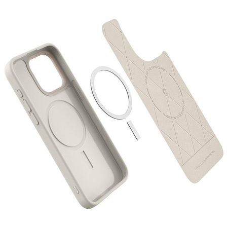 Spigen Cyrill Kajuk Mag MagSafe - Etui do iPhone 15 Pro (Cream)