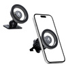 Spigen MFT13 Magnetic Dashboard & Vent Car Mount - Magnetyczny uchwyt samochodowy MagSafe (Srebrny)