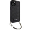 Karl Lagerfeld Saffiano Monogram Chain - Etui iPhone 14 (Czarny)