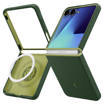 Spigen Nano Pop Mag MagSafe - Etui do Samsung Galaxy Z Flip 7 (Avo Green)
