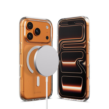 Crong Clear MAG Cover - Etui MagSafe iPhone 17 Pro (przezroczysty)