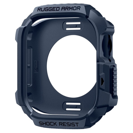 Spigen Rugged Armor V2 - Obudowa do Apple Watch 10 / 11 42 mm (Navy Blue)