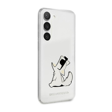 Karl Lagerfeld Choupette Fun - Etui Samsung Galaxy S23 (przezroczysty)