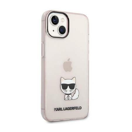 Karl Lagerfeld Choupette Body - Etui iPhone 14 Plus (różowy)