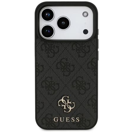 Guess 4G Small 4G and Classic MagSafe - Etui do iPhone 17 Pro (czarny)