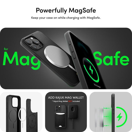 Spigen Cyrill Kajuk Mag MagSafe - Etui do iPhone 15 Pro (Czarny)