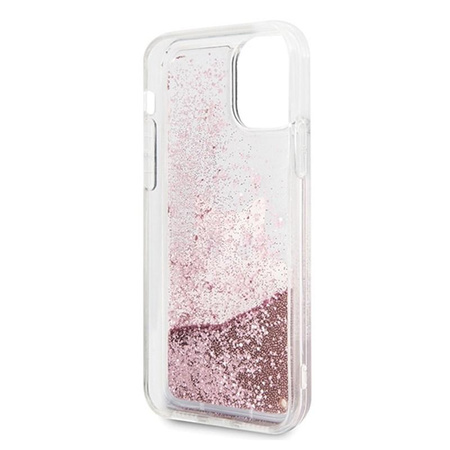 Karl Lagerfeld K-Peek A Boo - Etui iPhone 11 Pro (Glitter Pink Gold)