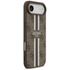 Guess 4G Printed Stripes MagSafe - Etui iPhone Air (brązowy)