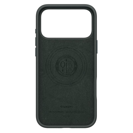 Spigen Silicone Fit Mag MagSafe - Etui do iPhone 17 Pro Max (Abyss Green)