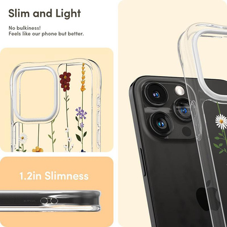 Spigen Cyrill Cecile - Etui do iPhone 15 Pro (Flower Garden)