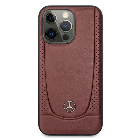 Mercedes Leather Urban Line - Etui iPhone 13 Pro (czerwony)