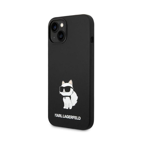 Karl Lagerfeld Silicone NFT Choupette - Etui iPhone 14 (czarny)