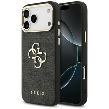 Guess 4G Big 4G Classic Logo - Etui iPhone 17 Pro Max (czarny / złoty)