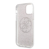 Guess Circle Glitter 4G - Etui iPhone 11 Pro (różowy)