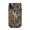 Guess 4G Big Metal Logo - Etui iPhone 11 Pro Max (brązowy)
