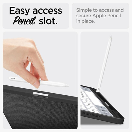 Spigen Urban Fit - Etui do iPad Air 13" (M2, 2024) (Black)