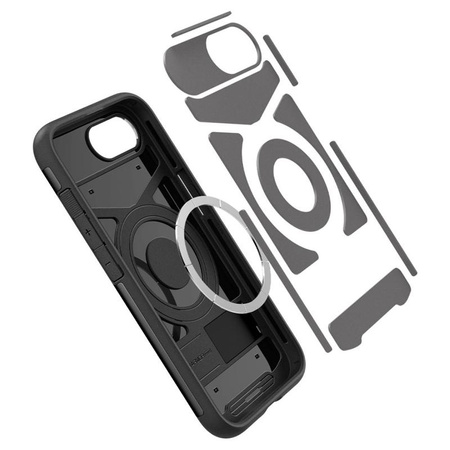 Spigen Slim Armor Mag MagSafe - Etui do iPhone 16e (Czarny)