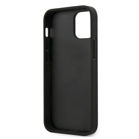 Guess 4G Bottom Stripe Collection - Etui iPhone 12 mini (szary)