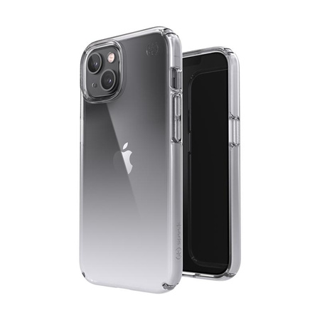 Speck Presidio Perfect-Clear + Ombre - Etui iPhone 13 z powłoką MICROBAN (Clear/Atmosphere Fade)