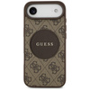 Guess 4G Circle Classic Logo MagSafe - Etui iPhone Air (brązowy)