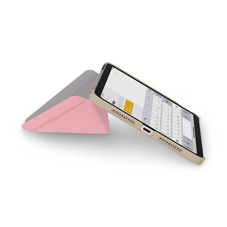Moshi VersaCover - Etui origami iPad mini 6 (2021) z ładowaniem Apple Pencil (Sakura Pink)