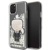 Karl Lagerfeld Glitter Glowdark Ikonik - Etui iPhone 11 Pro Max