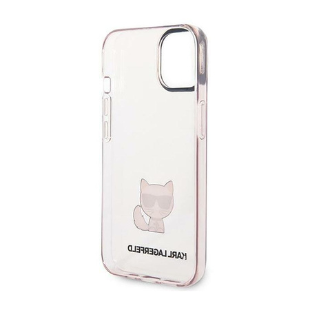 Karl Lagerfeld Choupette Body - Etui iPhone 14 Plus (różowy)
